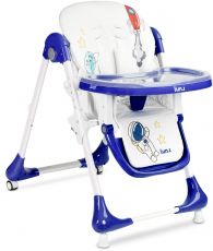 Дитячий стільчик для годування Caretero Luna Navy (5903076301840)
